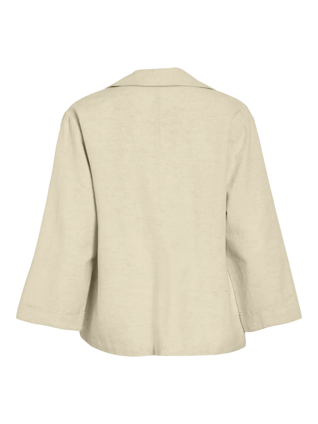 Blazer Viprisilla Manga 7/8 Natural Jaspeado Claro