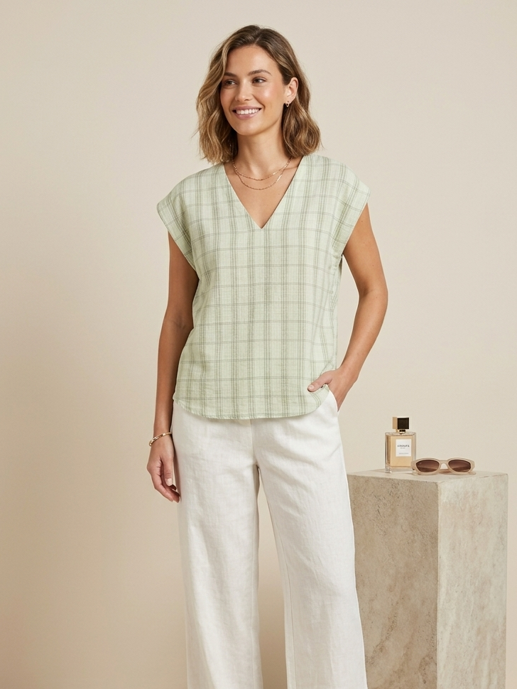 Blusa IHLINNO SS Verde