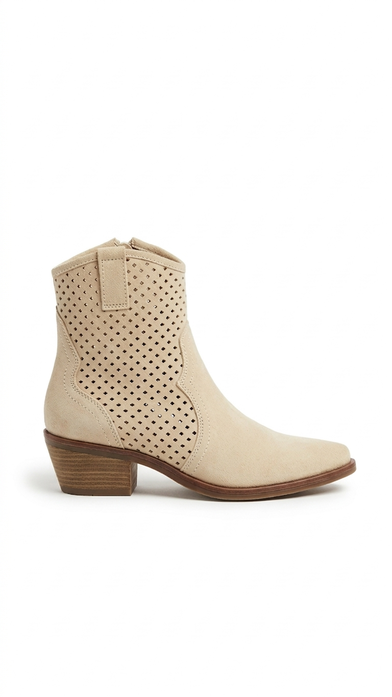 Bota Piel Texas Arizona Beige