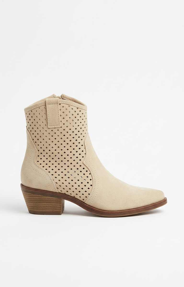 Bota Piel Texas Arizona Beige