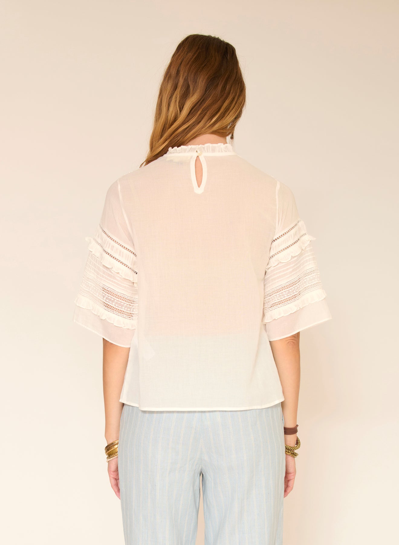 Blusa Blanca Carolina