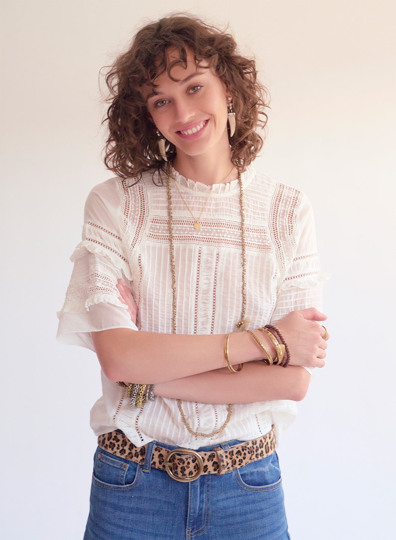 Blusa Blanca Carolina