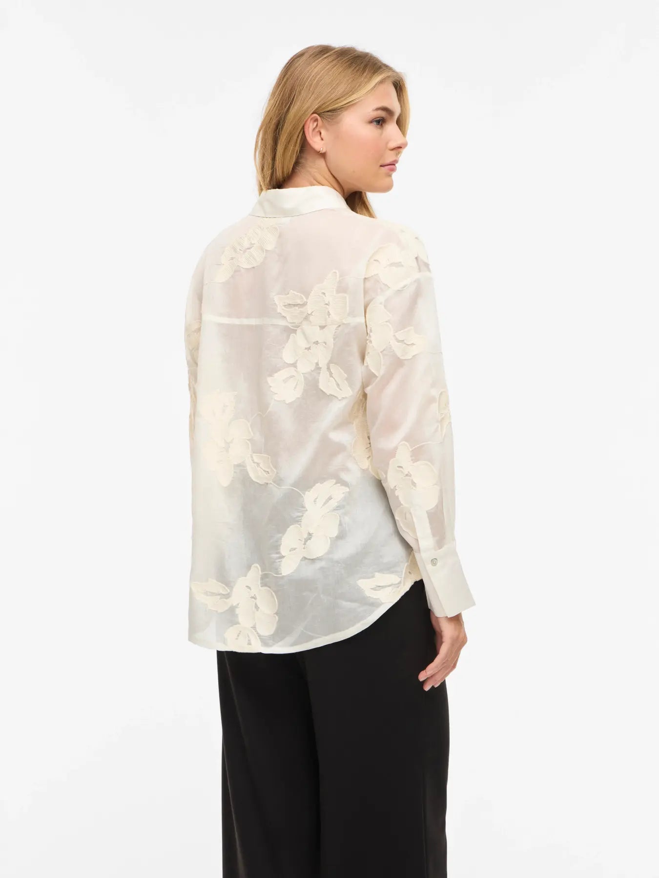 Camisa Vibeka Manga Larga Estampado Floral Birch