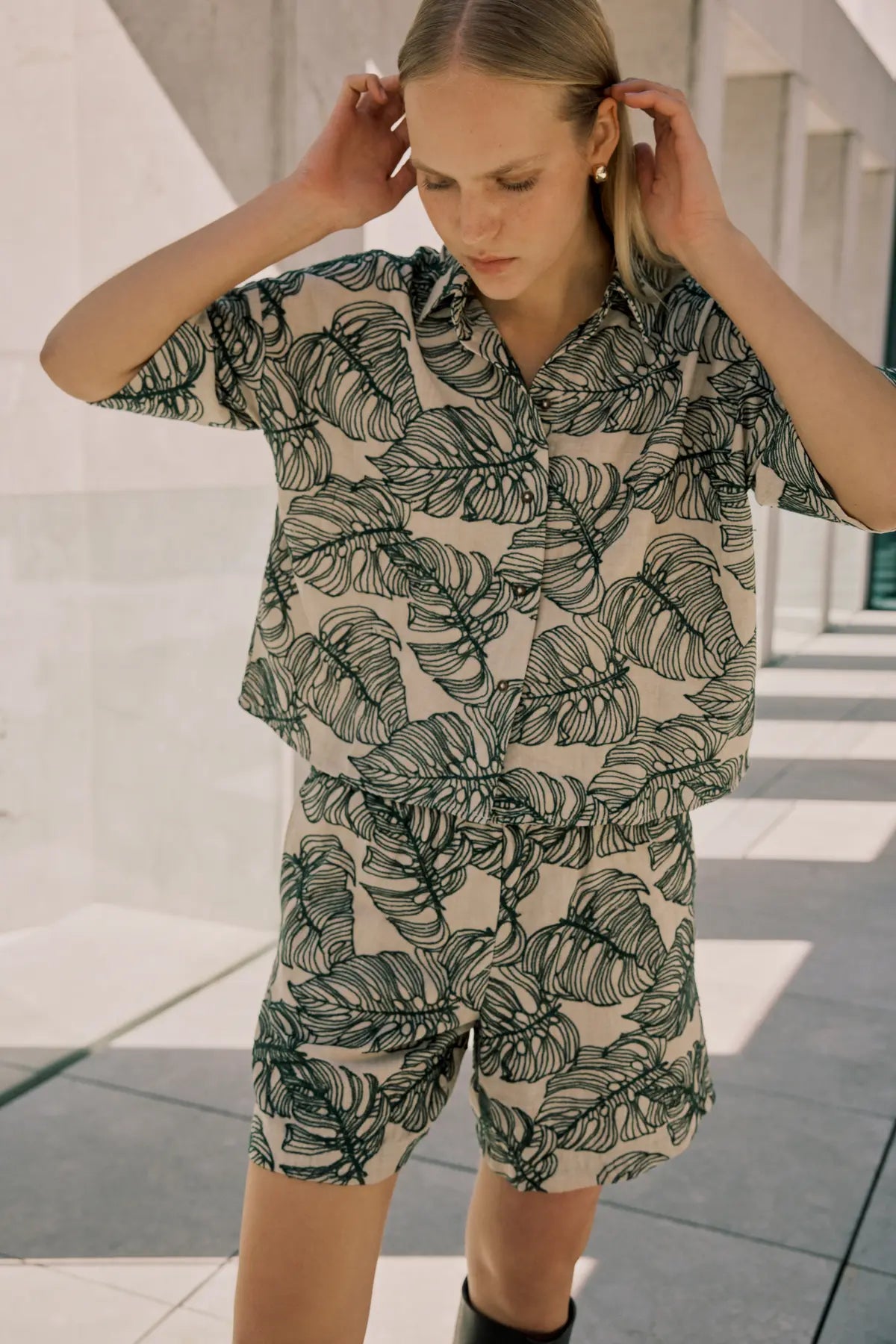 Camisa Viflura Manga 2/4 Bétula