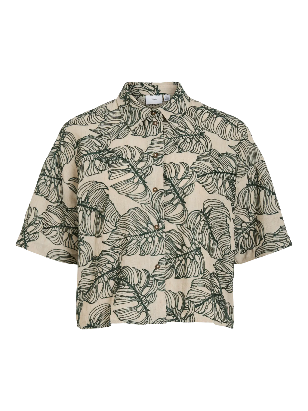 Camisa Viflura Manga 2/4 Birch