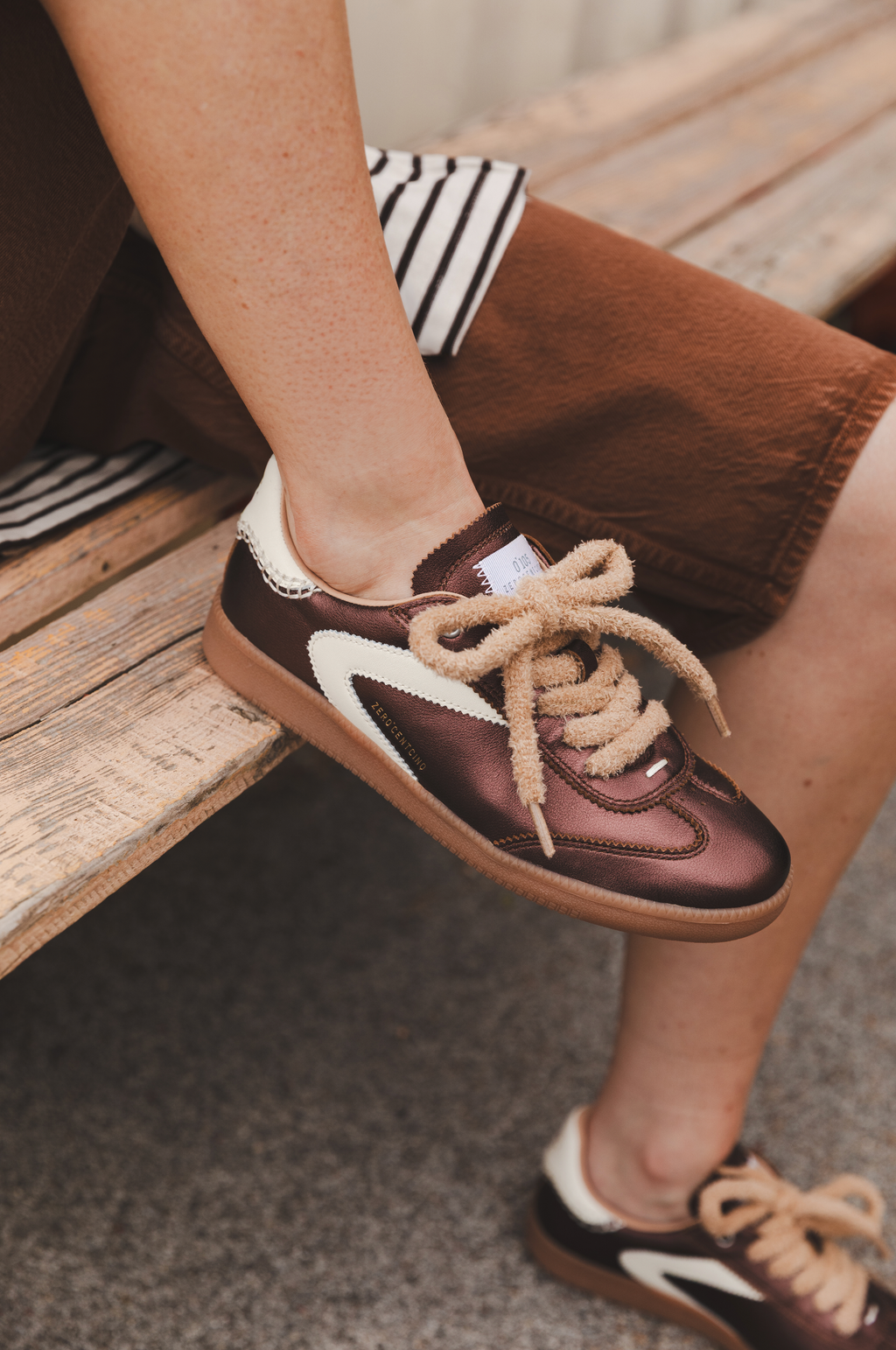Zapatillas Nova Metallic Chocolate