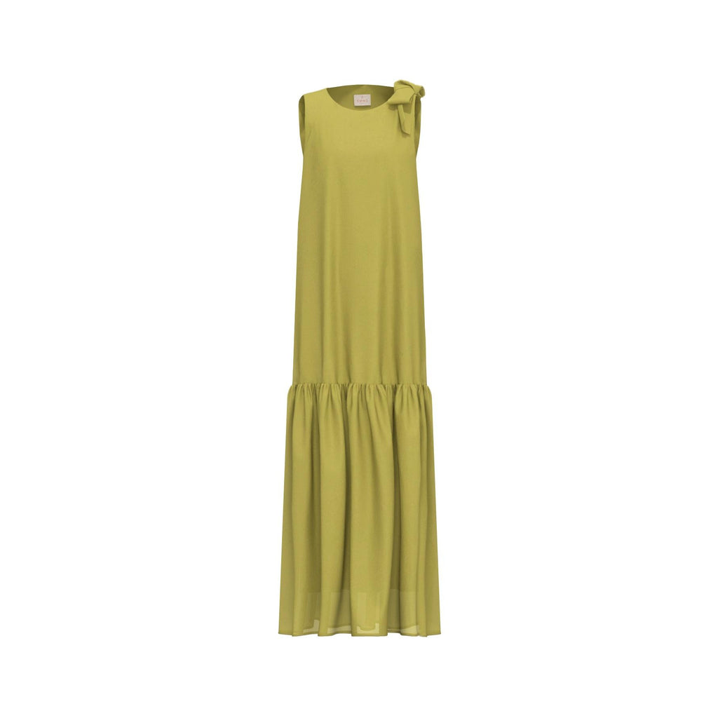 Vestido Emmfoggia Verde Manzana