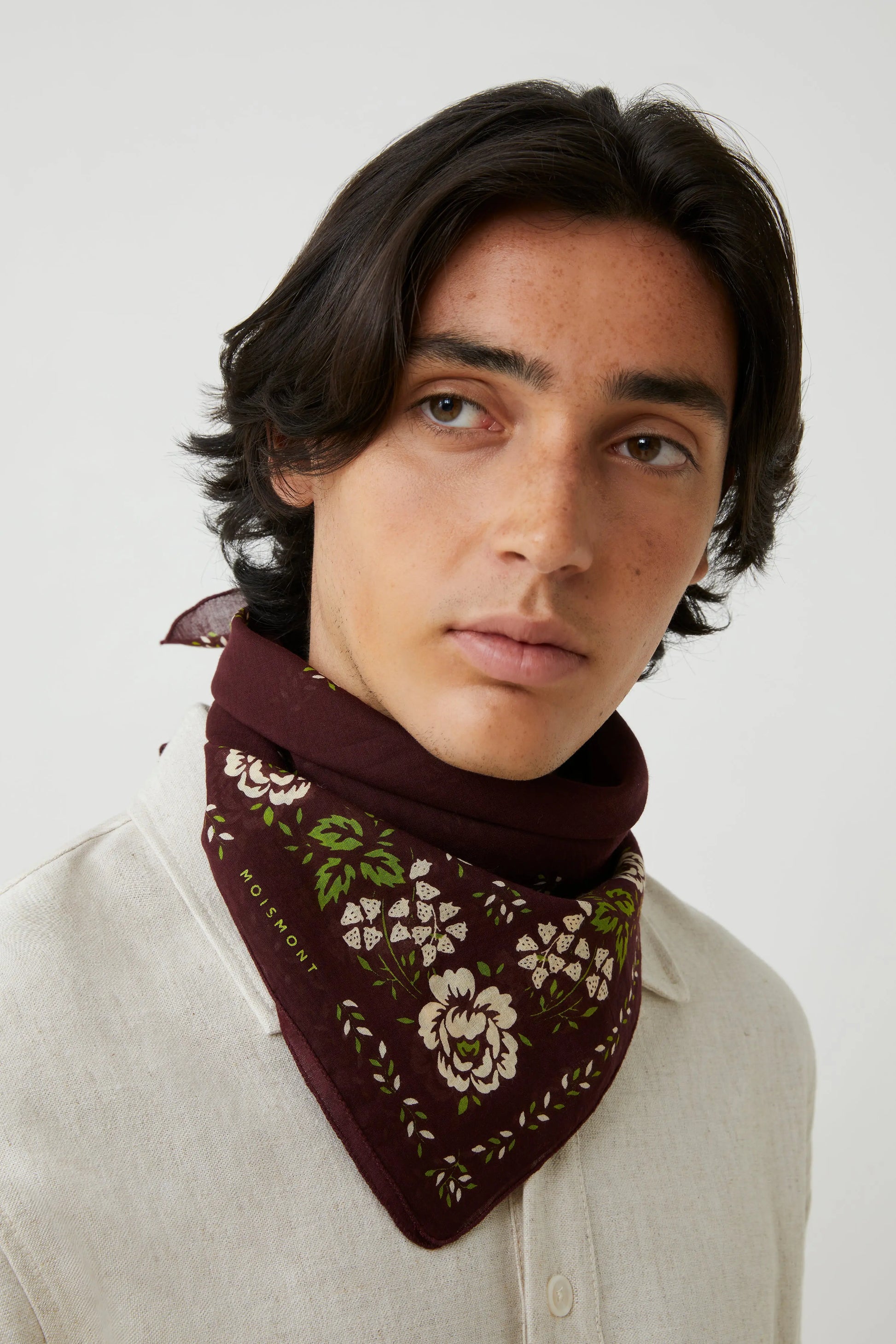 Pañuelo Fichu N°652 Garnet