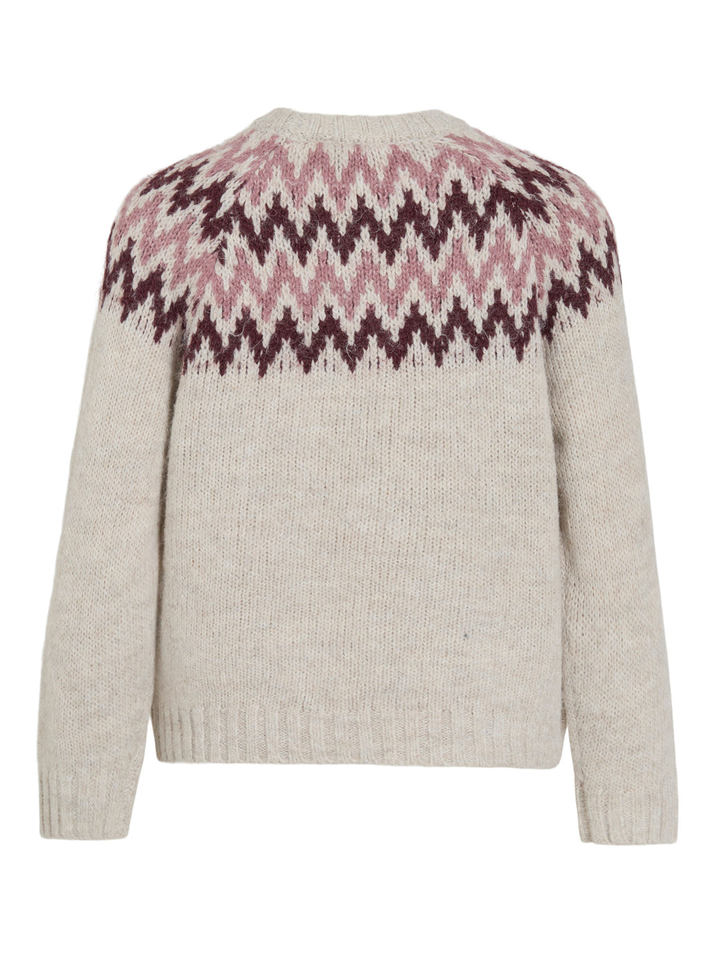 Jersey Vitoni jacquard cuello redondo manga larga