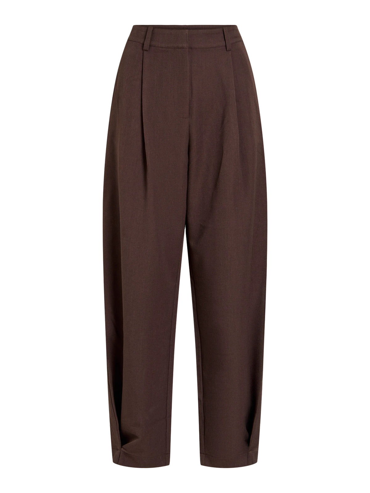Pantalón Vileora tiro alto corte barril al tobillo