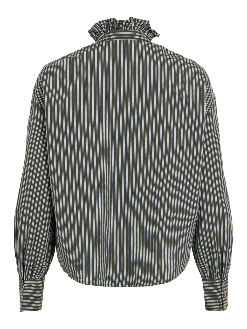 Camisa Vikatika manga larga con cuello de volante