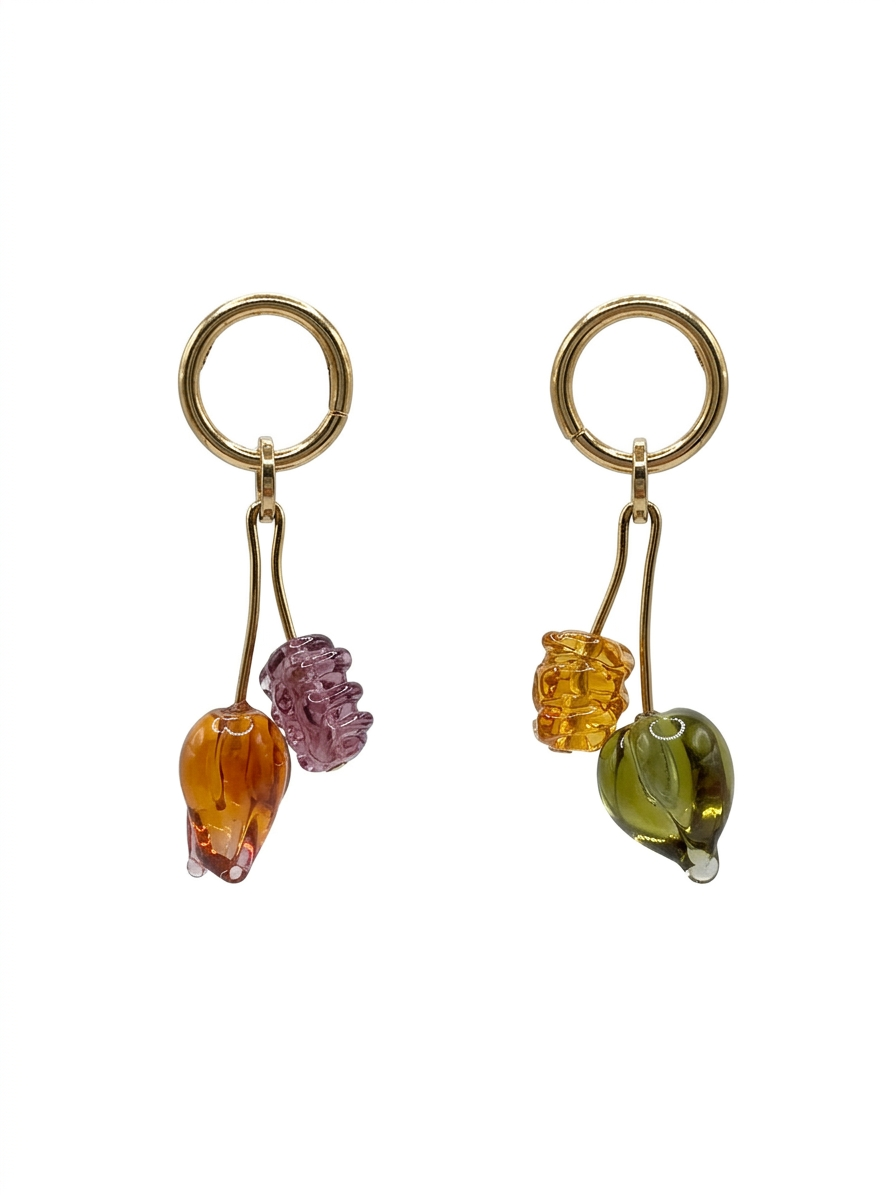 Pendientes Onirica Flora Desigual Onifp2
