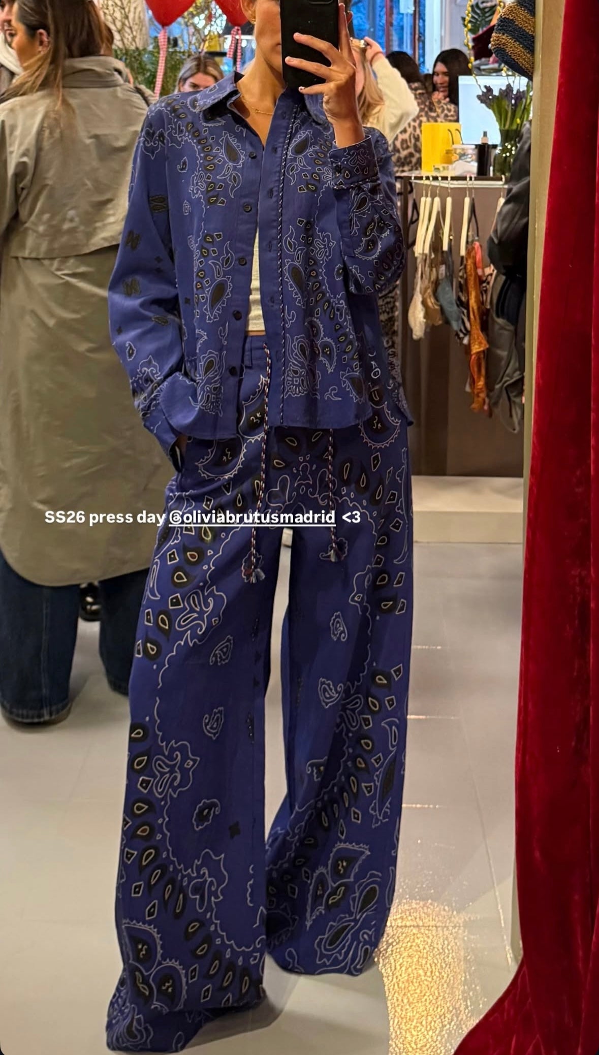 Calças Almu Azul Marinho