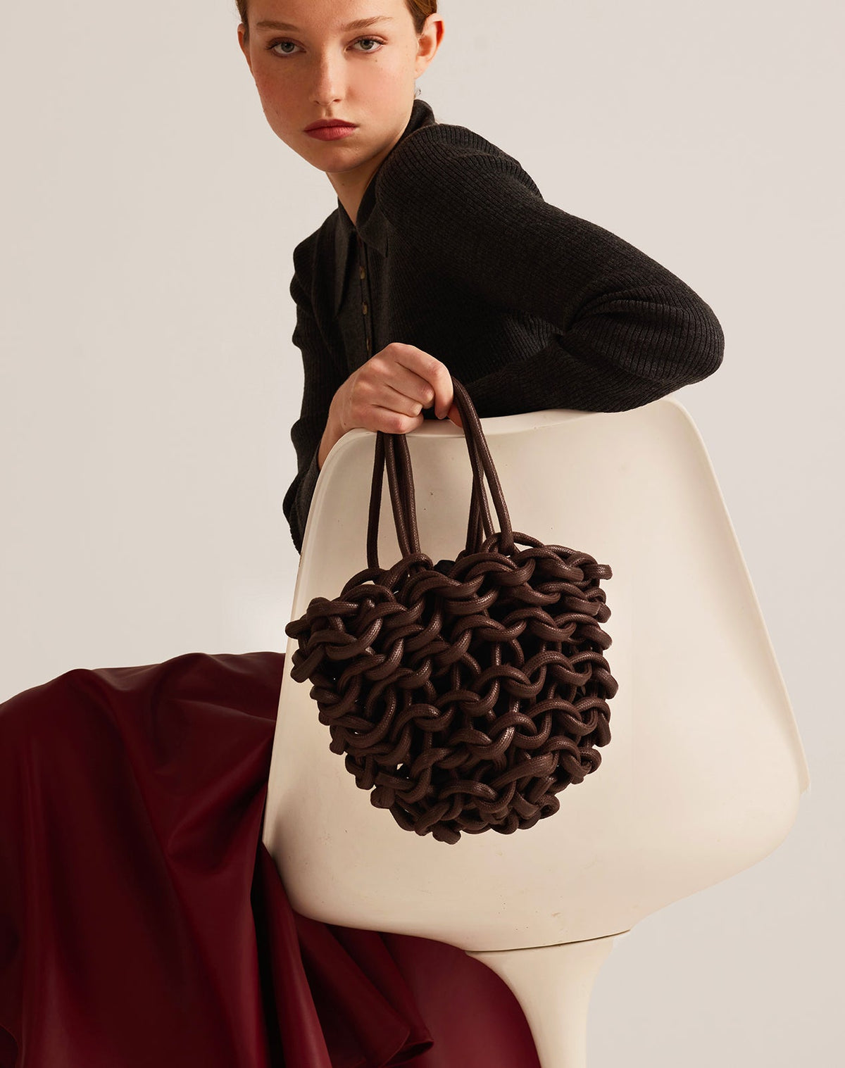 Bolso Julia ALIENINA color marrón