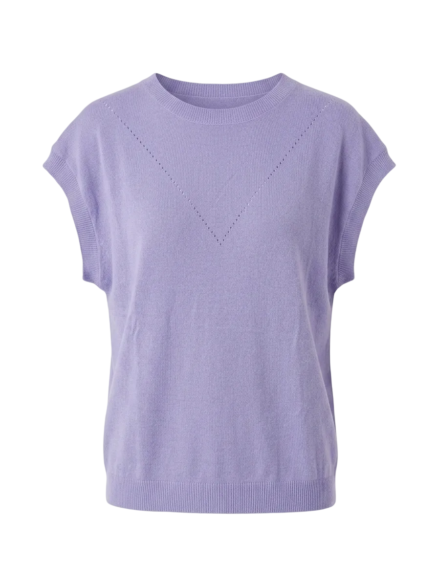 Jersey Manga Corta Malva