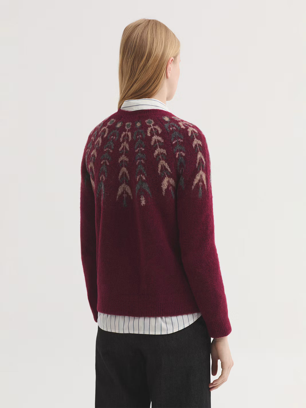 Jersey cuello redondo greca