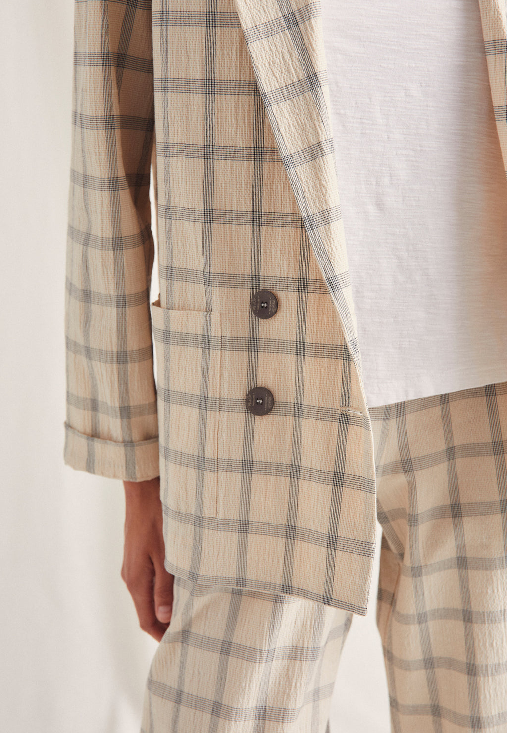 Pantalon Cuadros Check Unico
