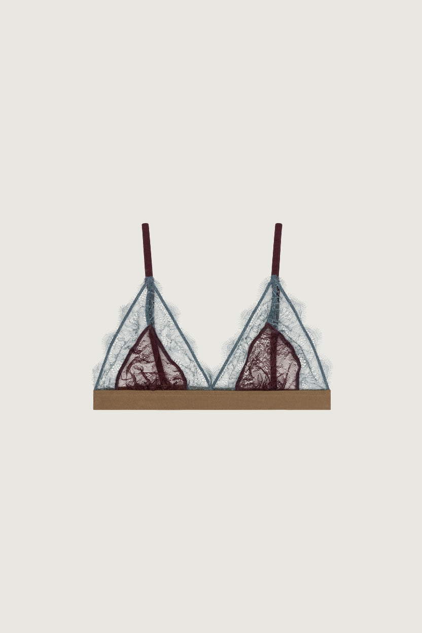 Sujetador Lencero LOVE LACE Burdeos