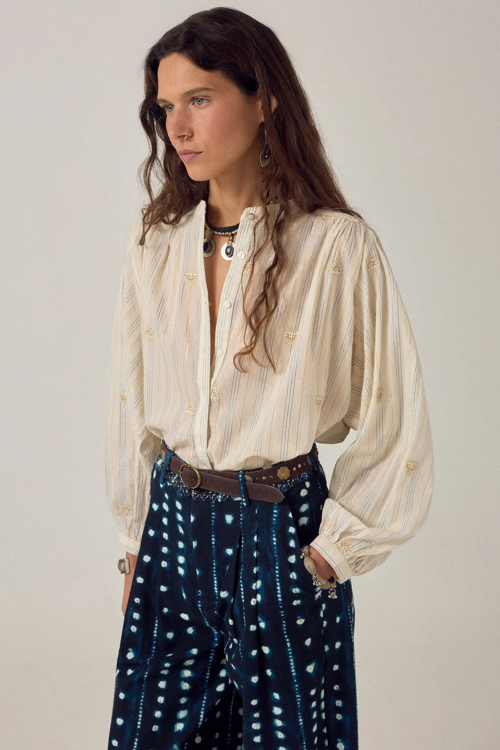 Blusa Caroline Off White