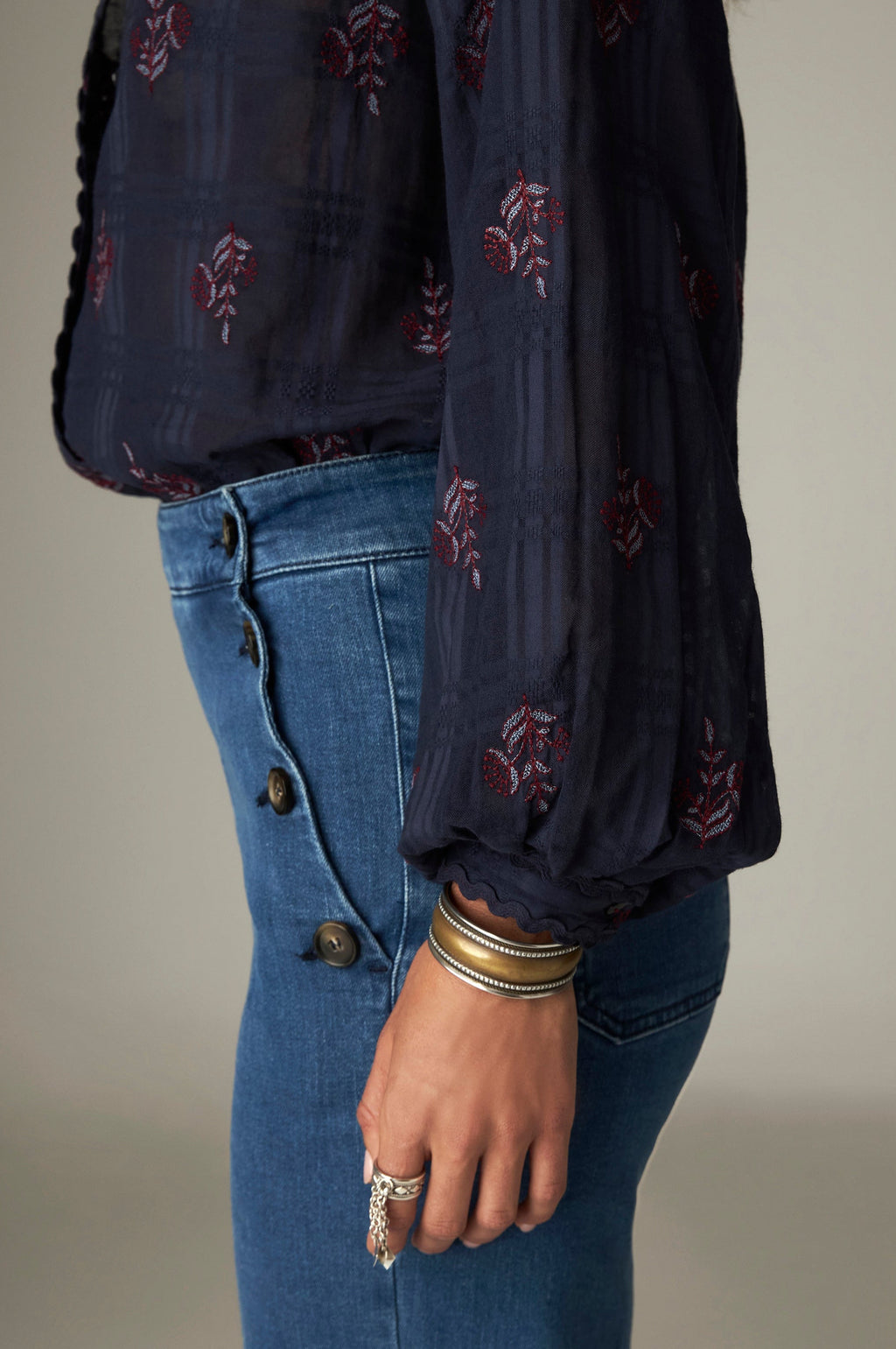 Blusa Sabine Bleu Romance Blue Granada - Maison Hotel