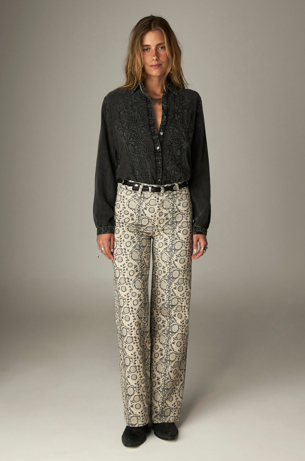 Pantalón Arlo Goa Spirit Dreamy Paisley - vista 1 - MAISON HOTEL