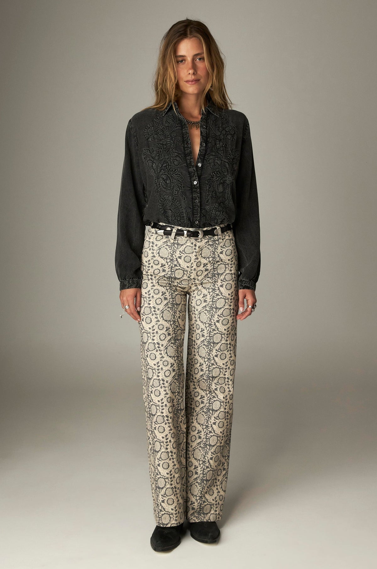 Pantalón Arlo Goa Spirit Dreamy Paisley - vista 1 - MAISON HOTEL