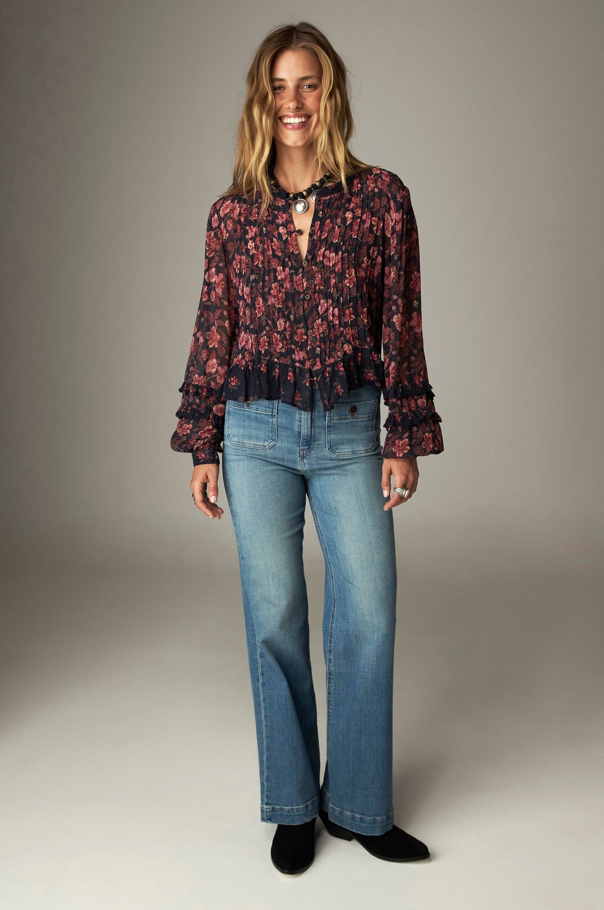 Blusa Lerele Camelia Punk Pink - Maison Hotel