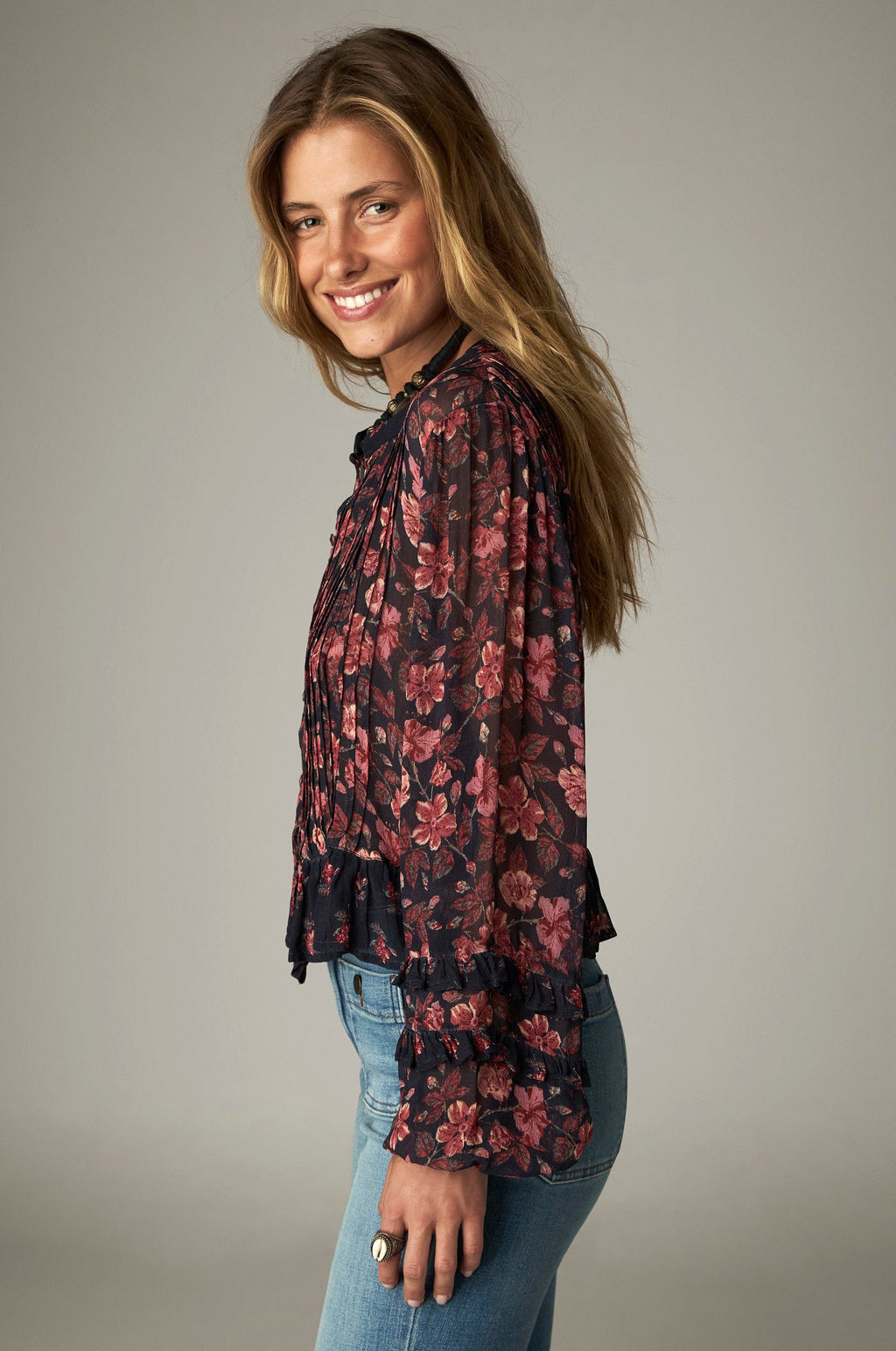 Blusa Lerele Camelia Punk Pink - Maison Hotel