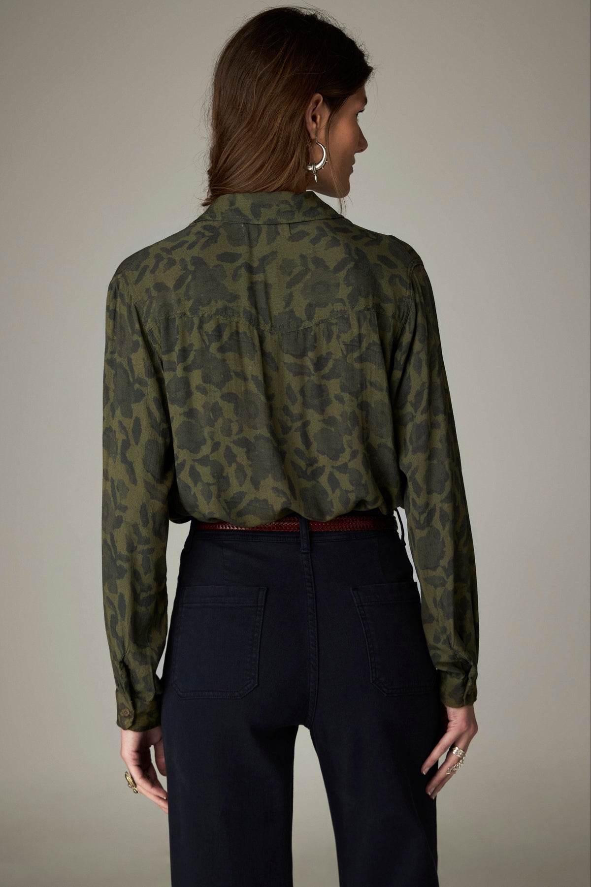 Camisa Dante In The Army Now Greens and Blues - Maison Hotel