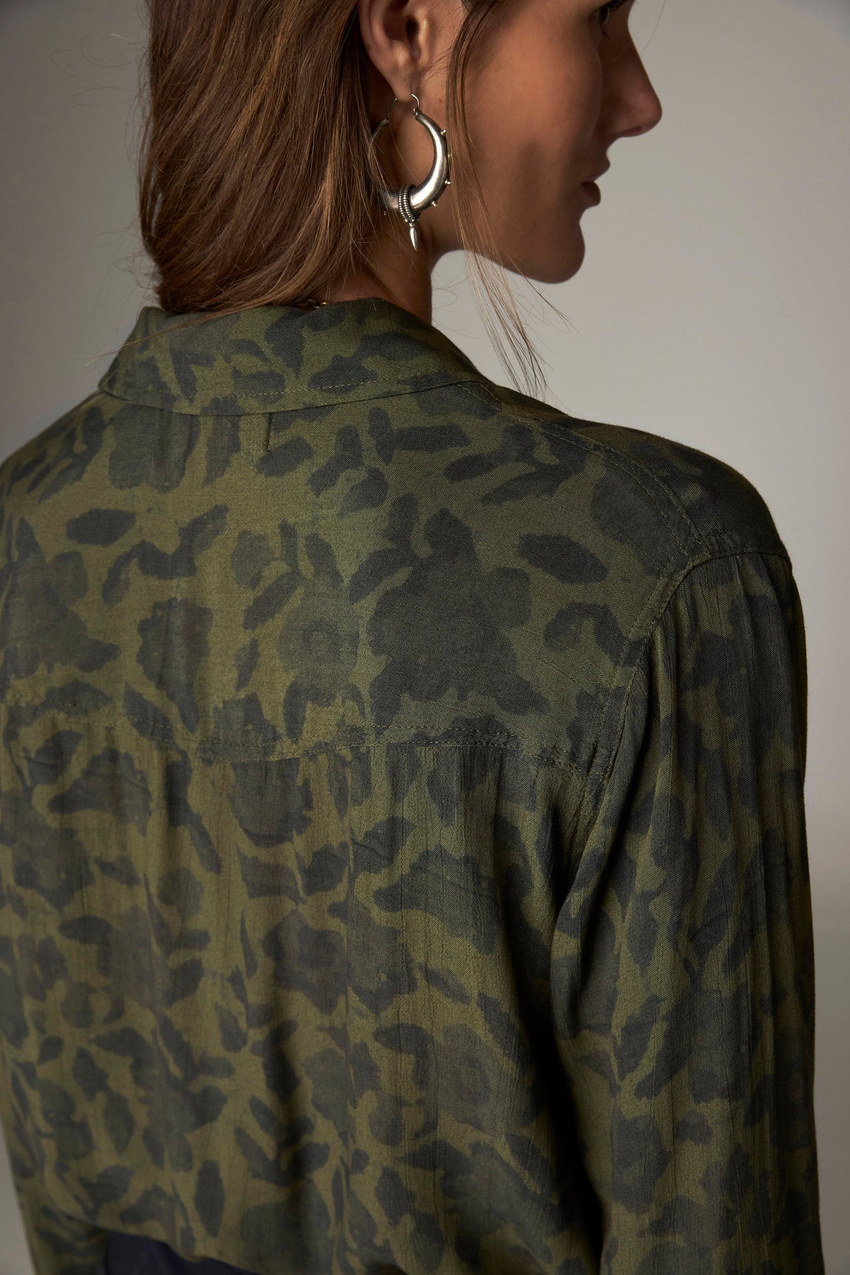 Camisa Dante In The Army Now Greens and Blues - Maison Hotel