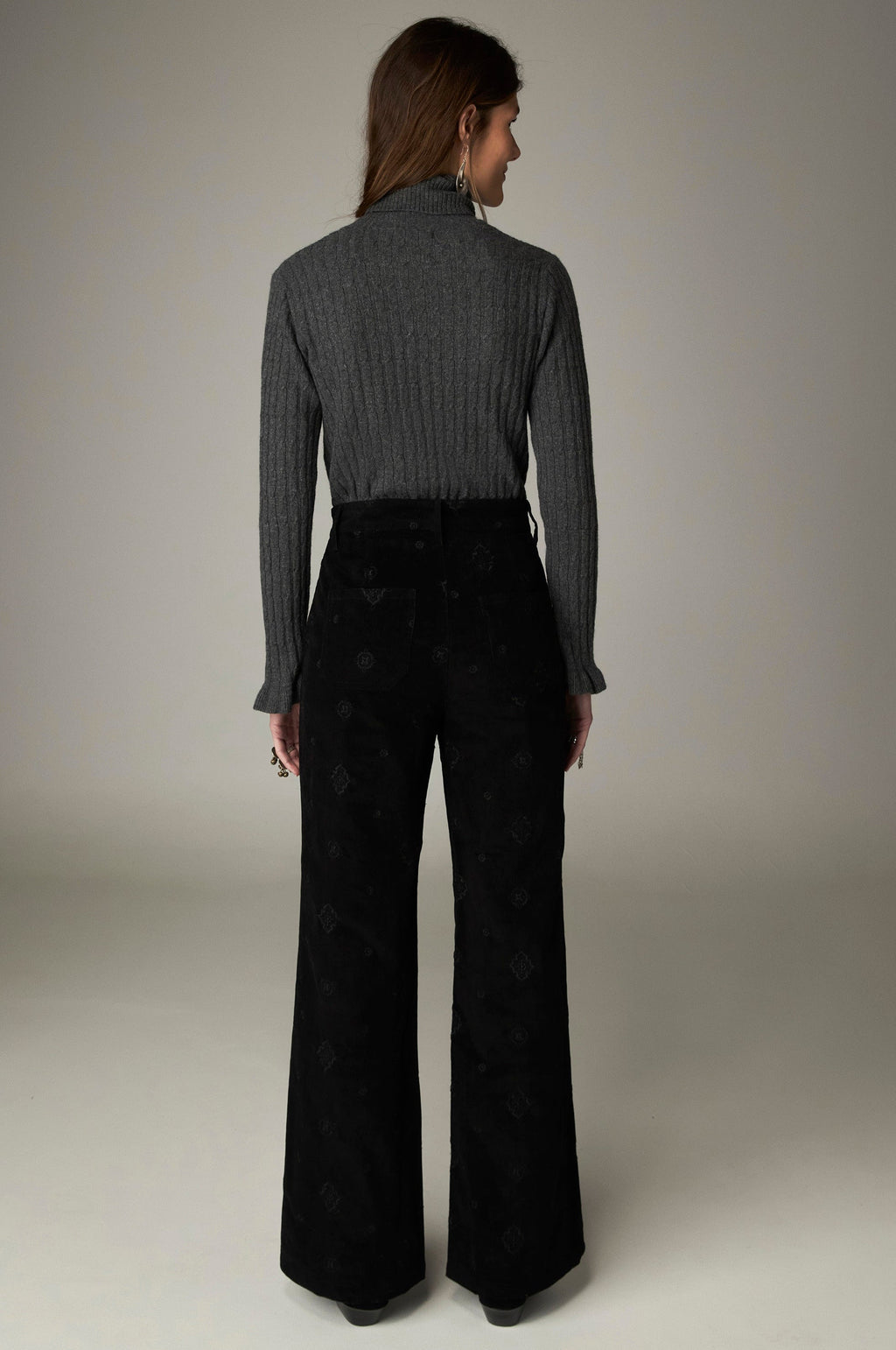 Pantalón Nina Mr Jazzy Wung Noir Tempo - vista 6 - MAISON HOTEL
