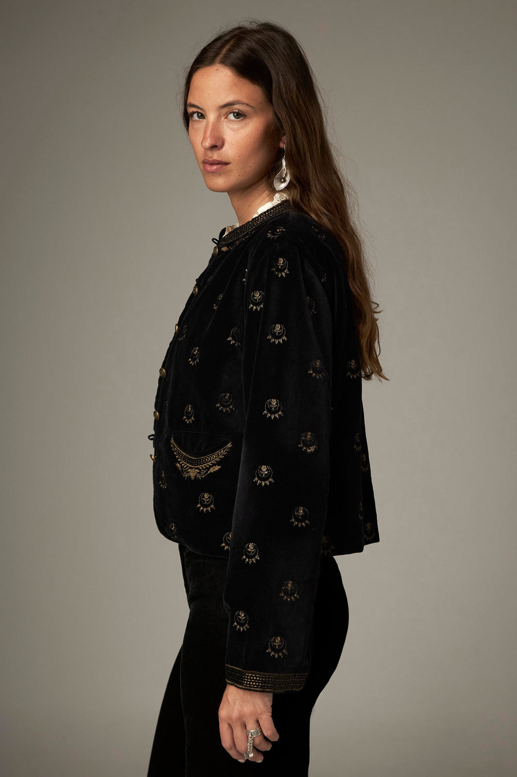 Chaqueta Luna Nostradamus Golden Stars MAISON HOTEL - espalda