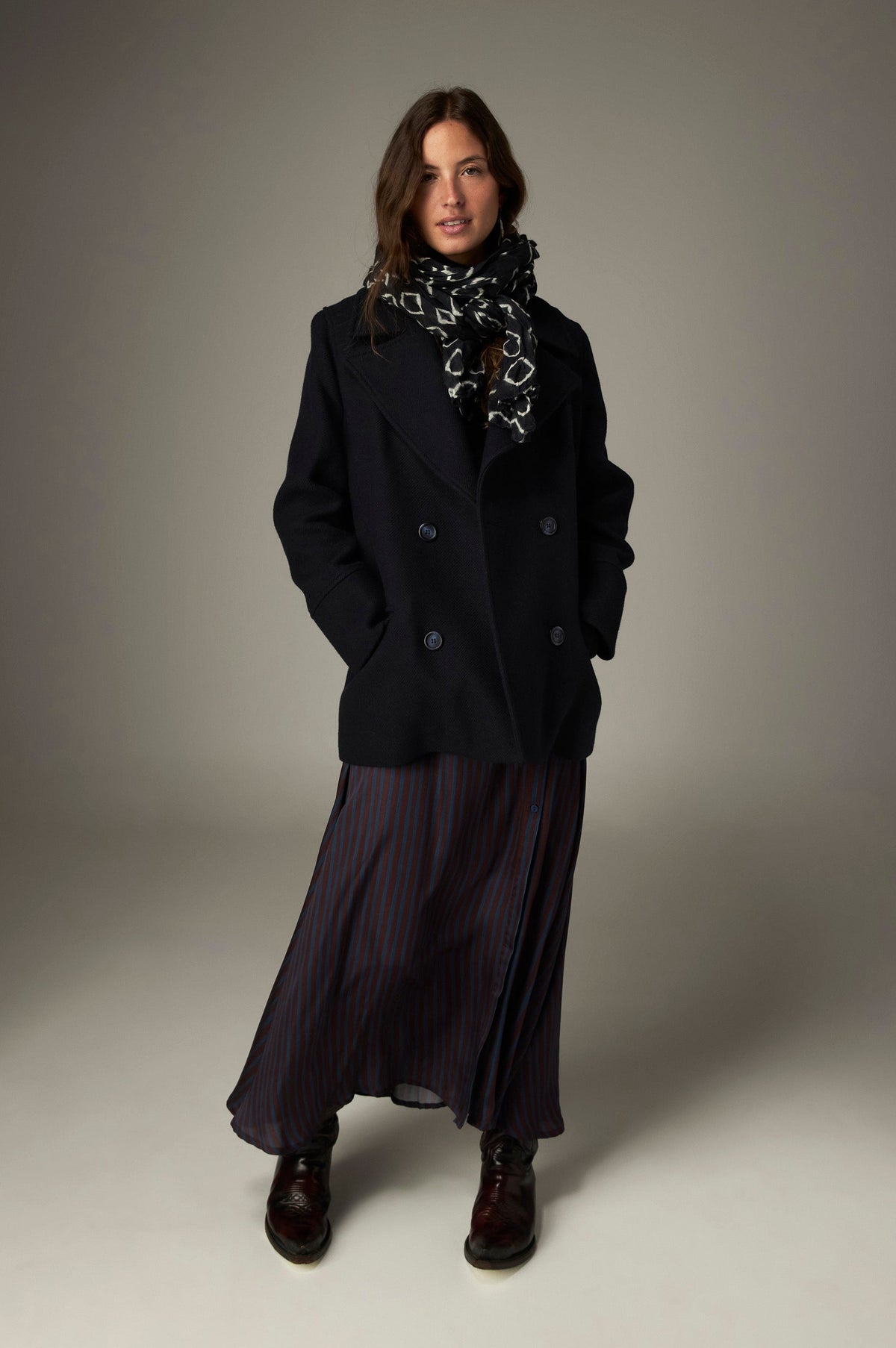 Falda Tana Dreams Stripes - vista 6 - MAISON HOTEL