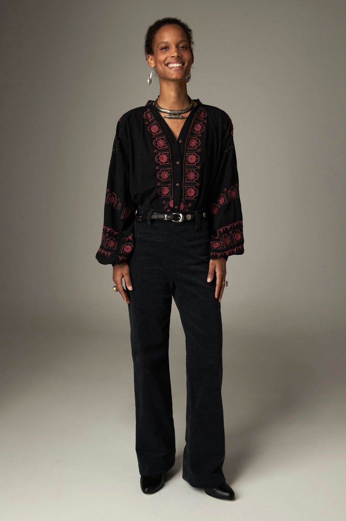 Blusa Davinia Fireworks Rosé - Maison Hotel