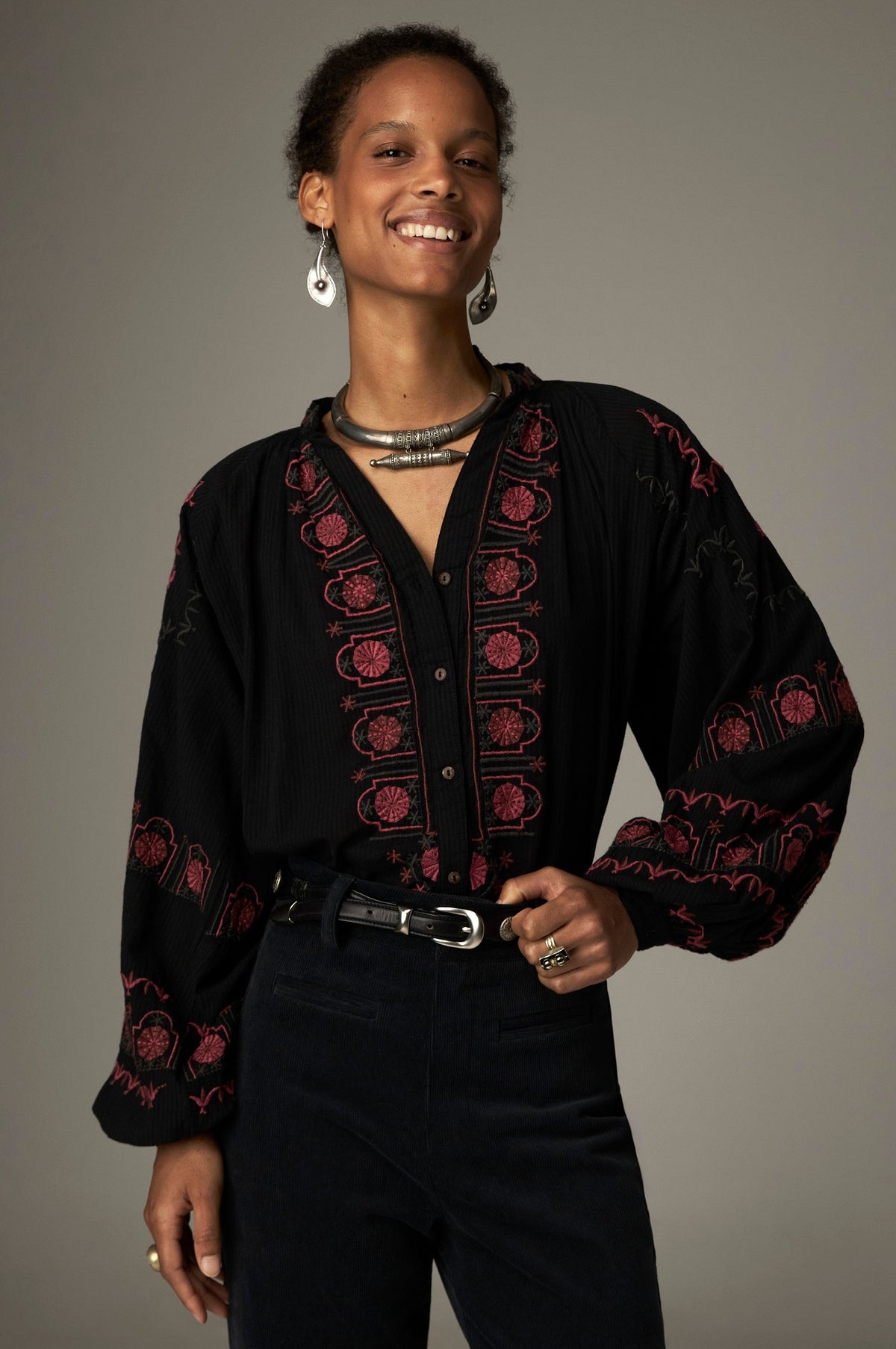 Blusa Davinia Fireworks Rosé - Maison Hotel