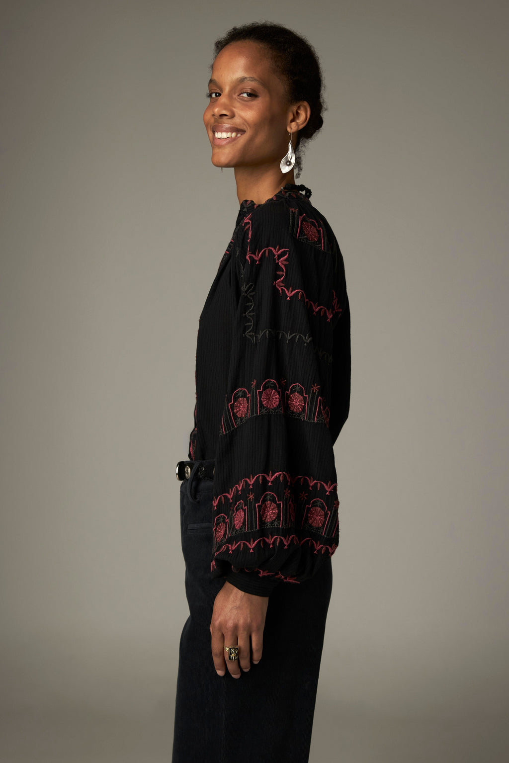 Blusa Davinia Fireworks Rosé - Maison Hotel