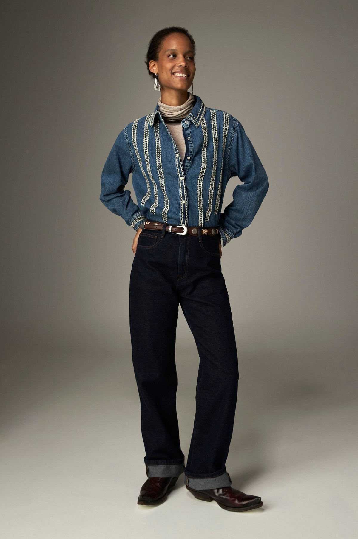 Camisa Zach Maverick Azzurro - Maison Hotel