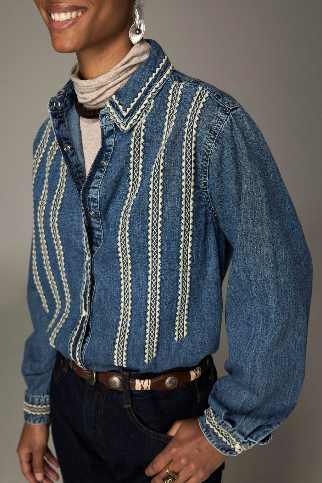 Camisa Zach Maverick Azzurro - Maison Hotel