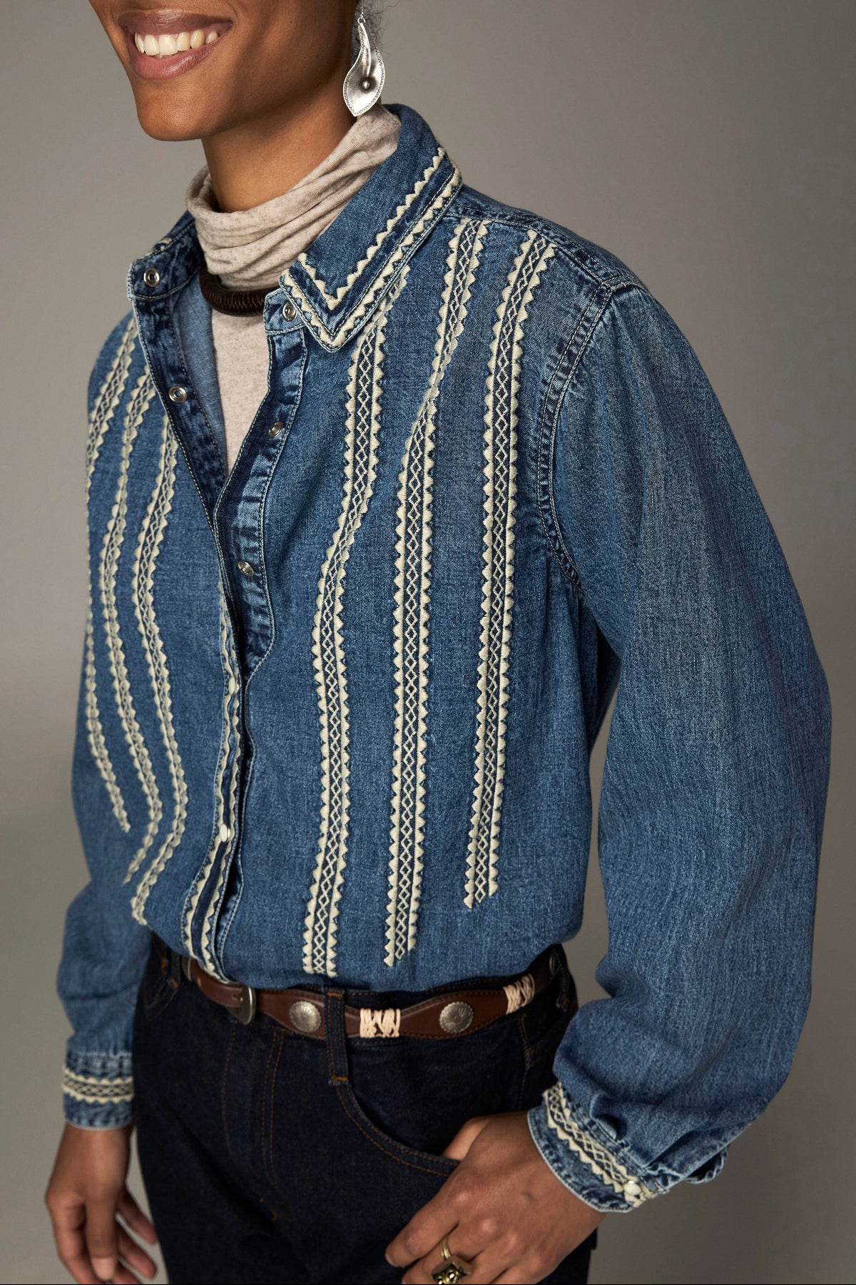 Camisa Zach Maverick Azzurro - Maison Hotel