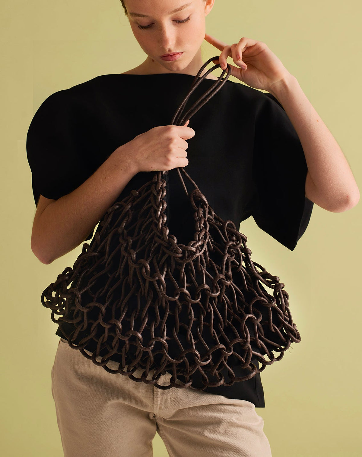 Bolso Nadia ALIENINA color marrón