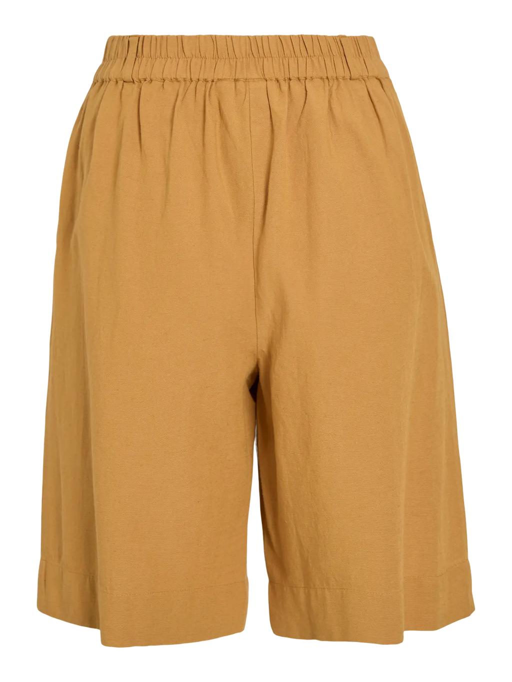 Bermudas Viprisilla Talle Alto Ámbar Dorado