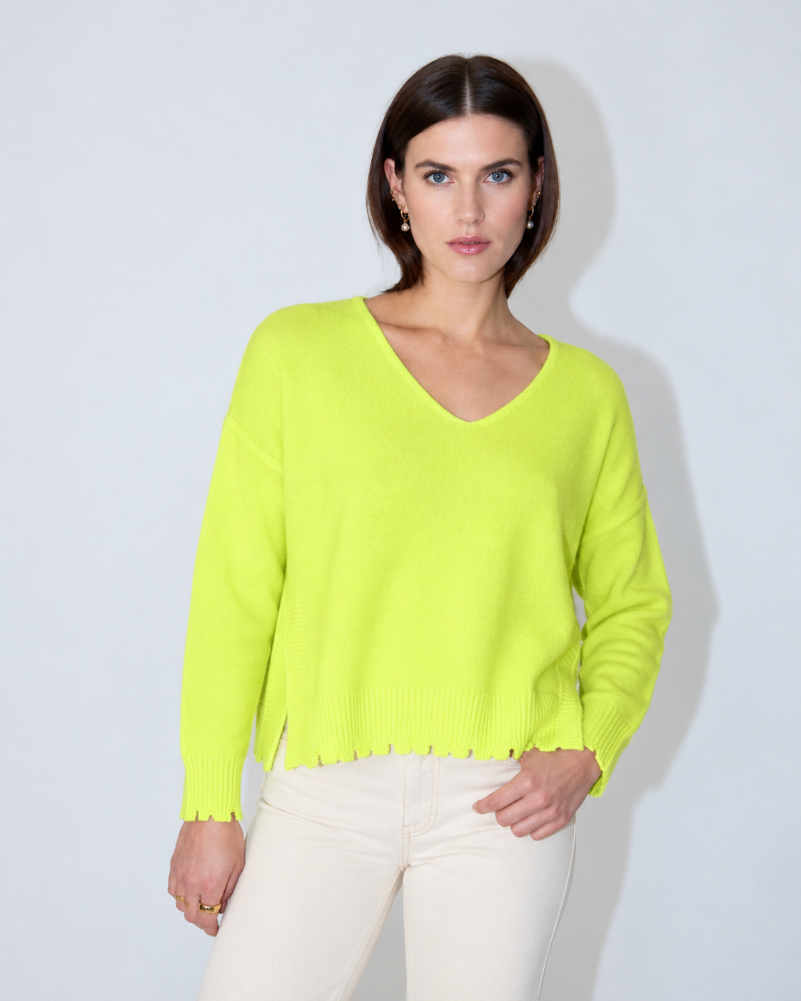 Jersey cuello en V