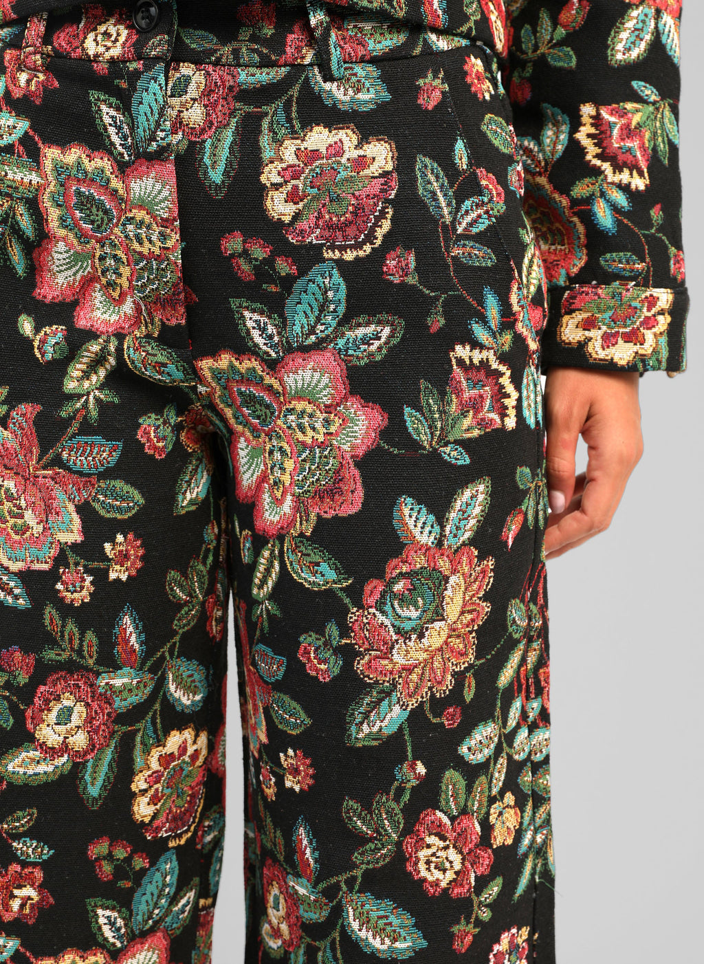 Pantalón Palino negro AN'GE - detalle