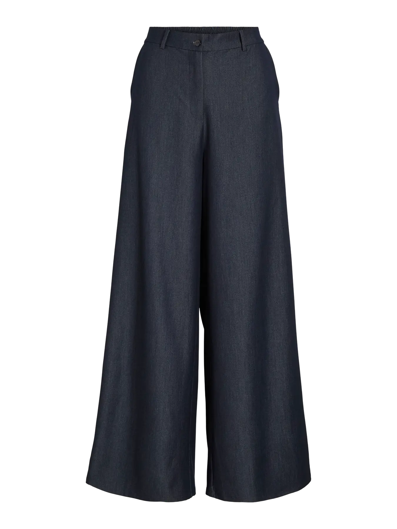 Pantalón Ancho Viofala Talle Alto Azul Marino