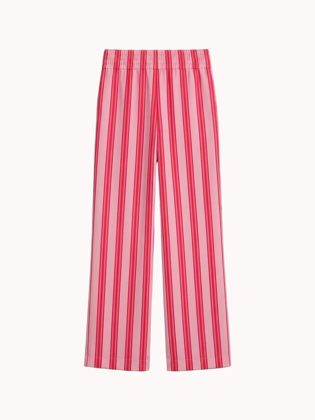 Pantalon Rayas Rojas y Rosas