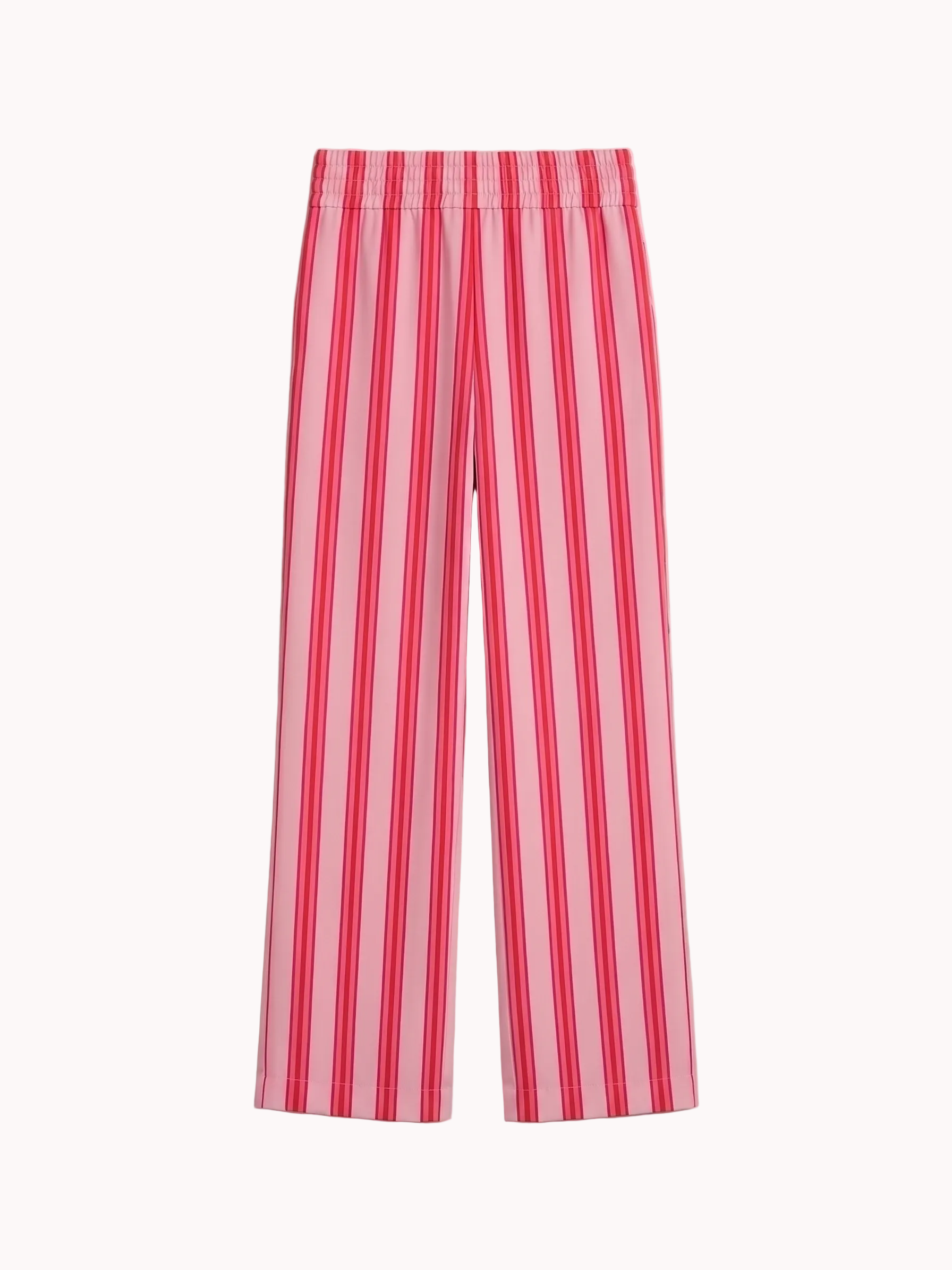 Pantalon Rayas Rojas y Rosas