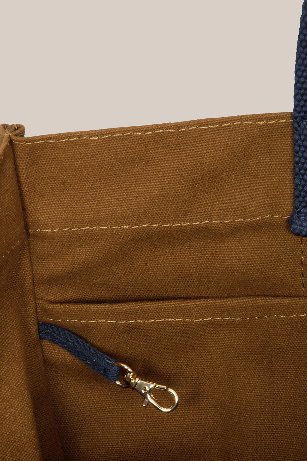 Bolso Cabas N°46 Canvas Khaki