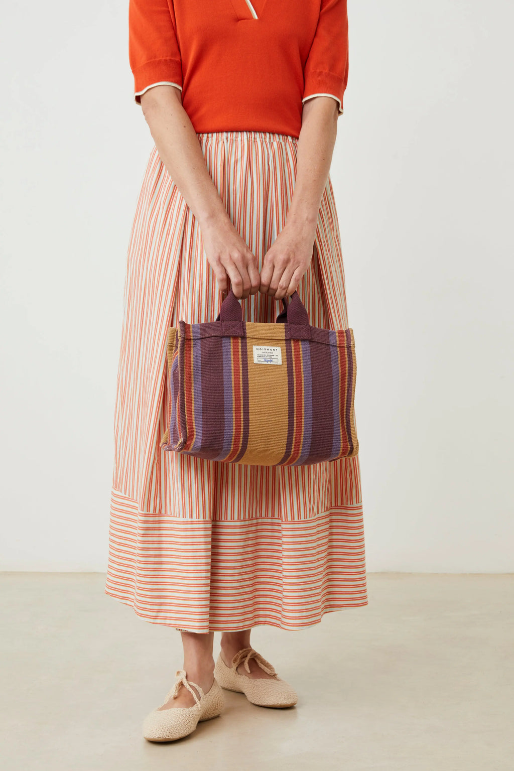 Bolso Mini cabas Nº45 Bari Mineral