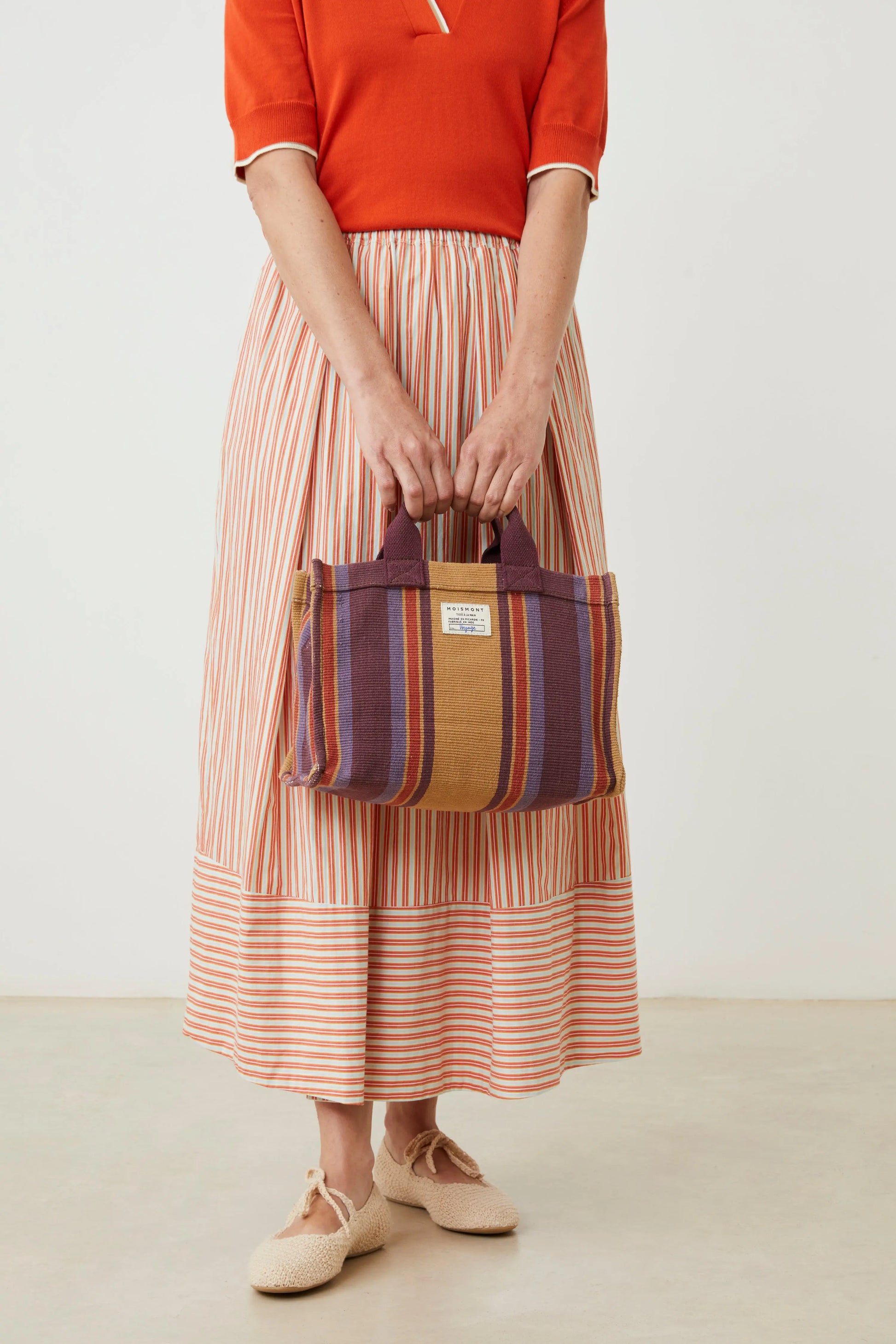 Bolso Mini cabas Nº45 Bari Mineral