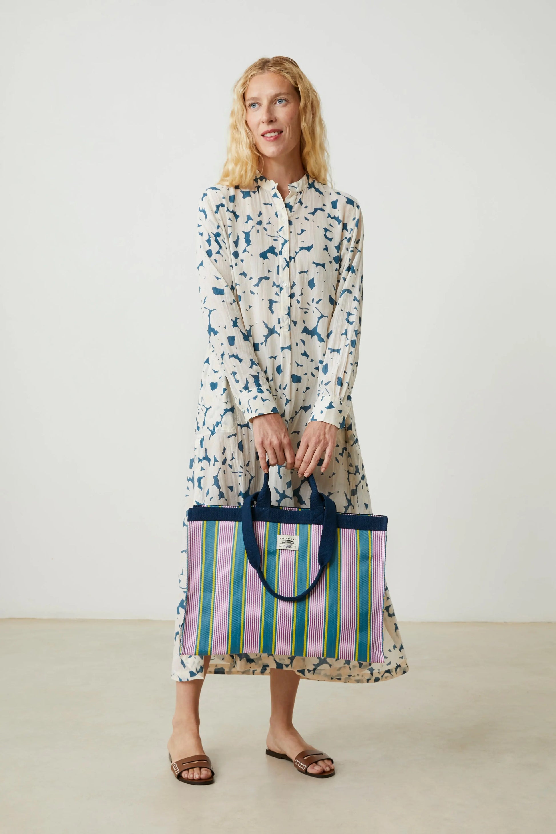 Bolso Cabas N°57 Pisa Indigo